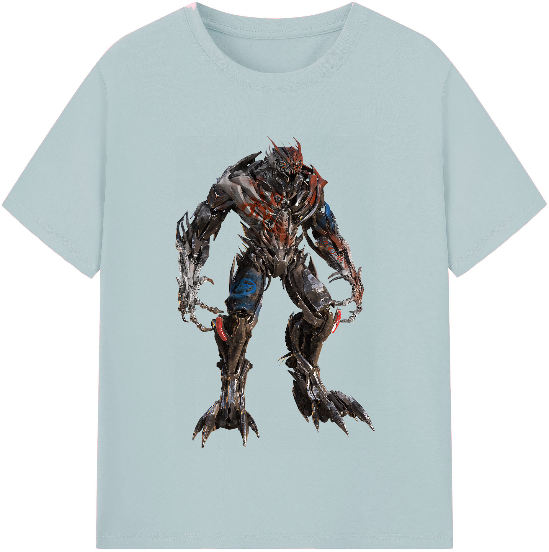 （画像用） Transformers トランスフォーマー 綿100％半袖Tシャツ（フロントプリント）